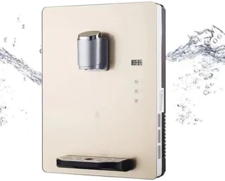 Waterdispenser wandmontage zwart