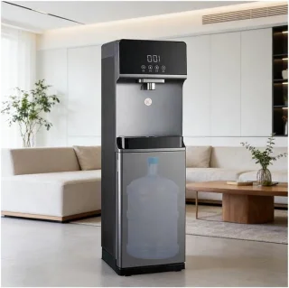 Waterdispenser warm en koud donkergrijs