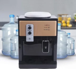 Waterdispenser warm/koud 18.9 liter zwart