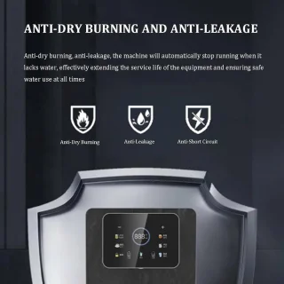 Waterdispenser warm/koud wandmontage wit