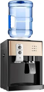 Waterdispenser waterkoeler fontein champagne goud