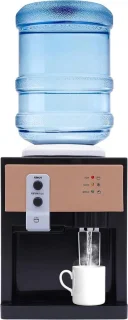 Waterdispenser waterkoeler verwarmer 36x24x27 cm zwart