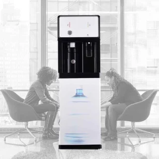 Waterdispenser - waterkoeler - waterfontein - wit