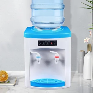 Waterdispenser waterkoeler wit blauw