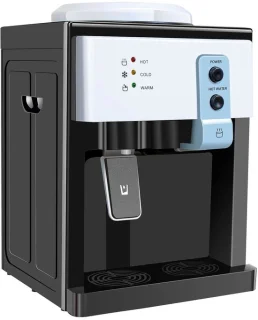 Waterdispenser Waterkoeler Wit/Zwart