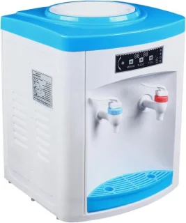 Waterdispenser wit blauw