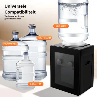 Waterdispenser Zwart