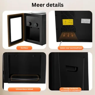 Waterdispenser Zwart
