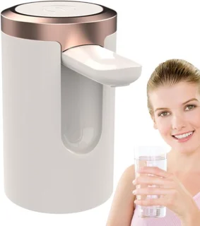 Waterflesdispenser elektrische waterpomp wit