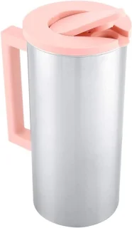 Waterkaraf 18 liter - drankdispenser pot - zilver