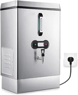 Waterketel warmwaterdispenser 40 liter zilver