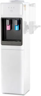 Waterkoeler met warmwaterdispenser