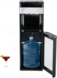 Waterkoeler Onderlader voor 3-5 Gallon Flessen - Zwart