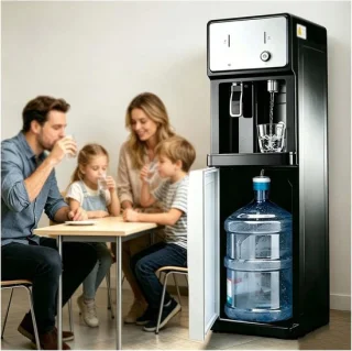 Waterkoeler onderlader wit