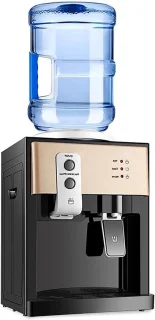 Waterkoeler waterdispenser 189 liter champagne-goud