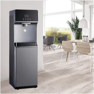 Waterkoelerdispenser warm koud donkergrijs