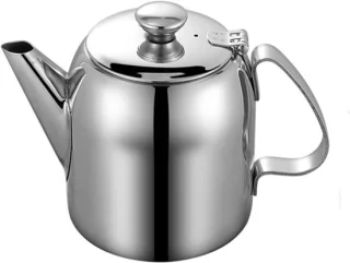 Waterkoker dispenser koffiekan theepot 950 ml zilver