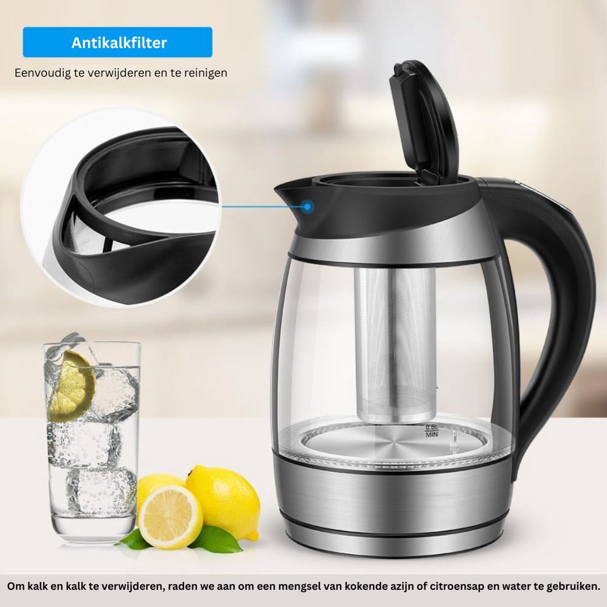 Waterkoker Temperatuurregeling Heetwaterdispenser