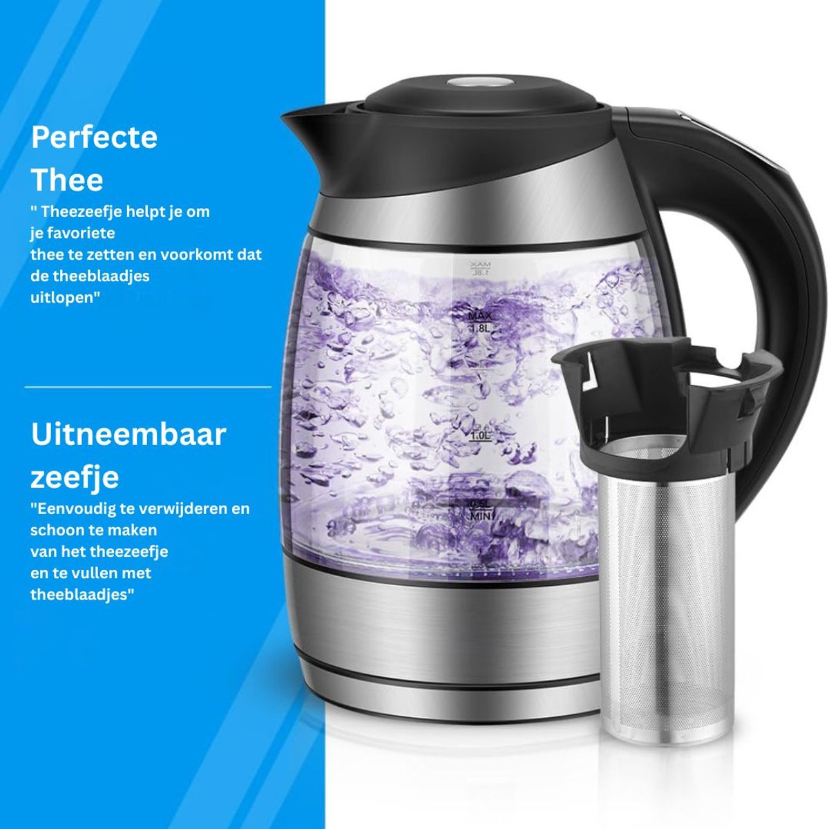Waterkoker Temperatuurregeling Heetwaterdispenser