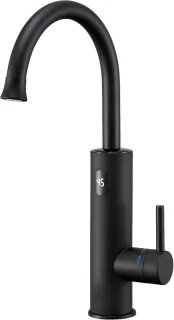 Waterkraan met heater zwart