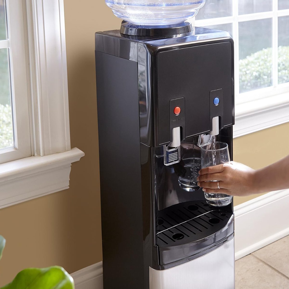White-Label Waterdispenser Koud Zwart