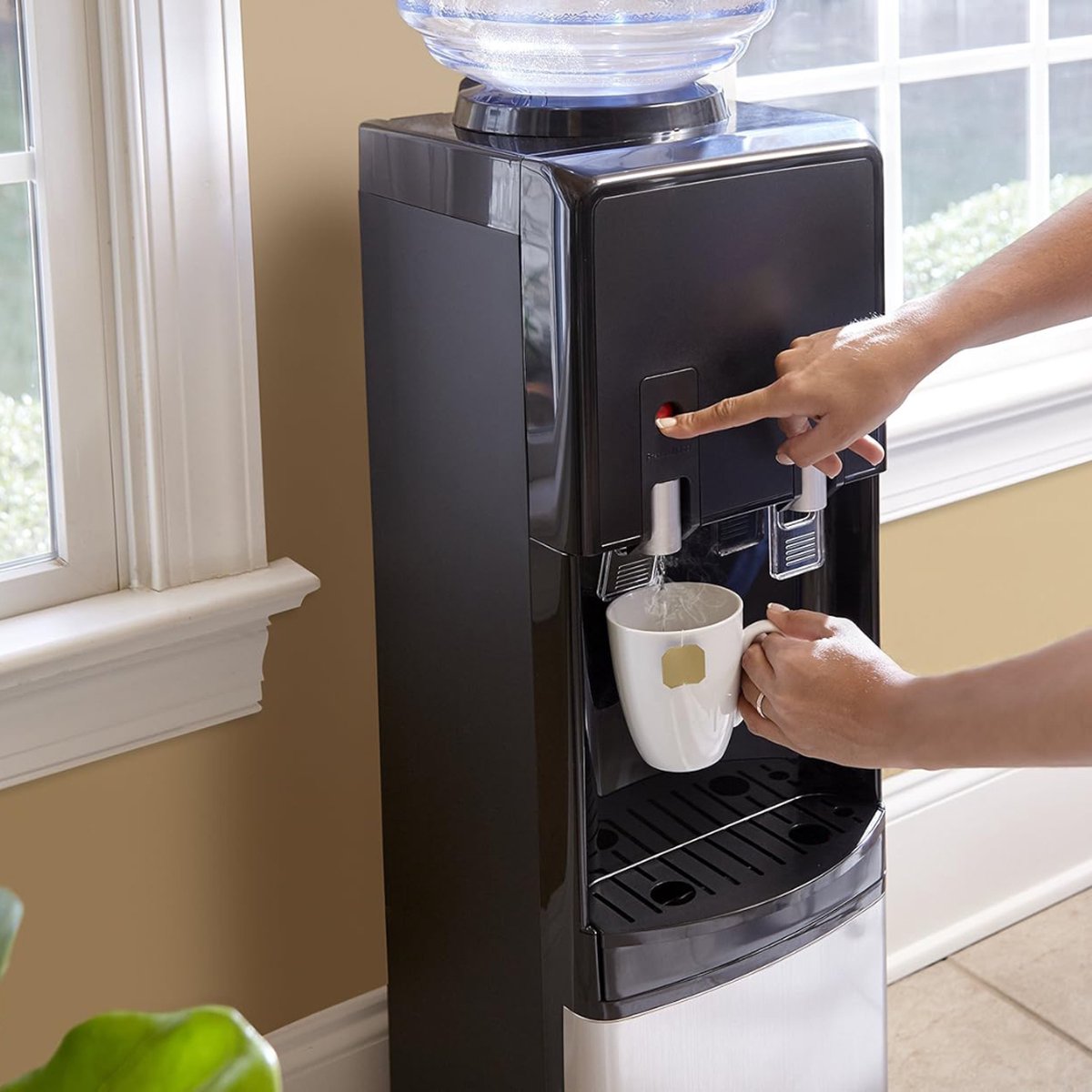 White-Label Waterdispenser Koud Zwart