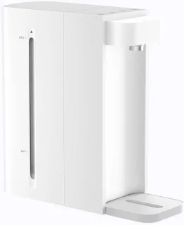 Witte heetwaterdispenser