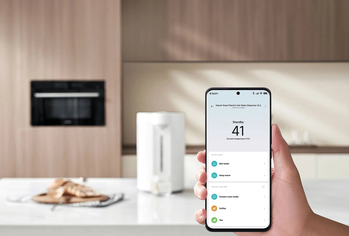 Xiaomi Elektrische Heetwaterdispenser 5L Wit