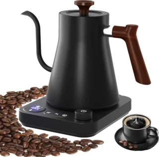 Zwanenhals Warmwaterdispenser: precisie en controle voor thuisbarista’s