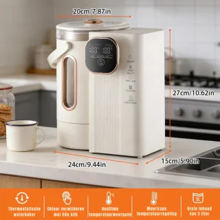 Wat vinden we goed aan de Zyrex Heetwaterdispenser