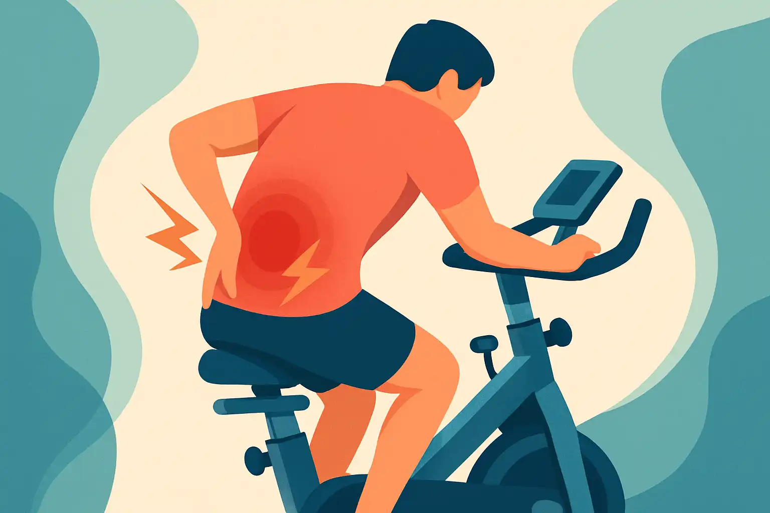 Rugpijn en de hometrainer: hoe je de juiste bike kiest en instelt om pijn te verminderen