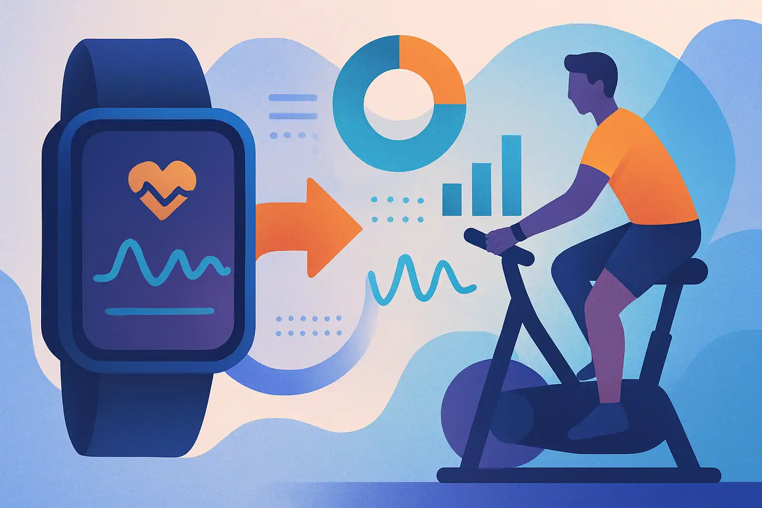 Smartwatch sync: haal meer uit je hometrainer met realtime wearable data