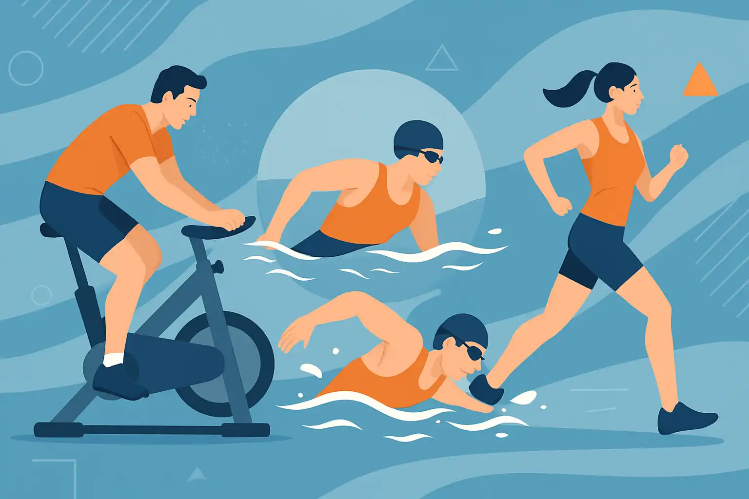Train als triatleet thuis: zo combineer je hometrainer, zwemmen en looptraining voor raceklaar