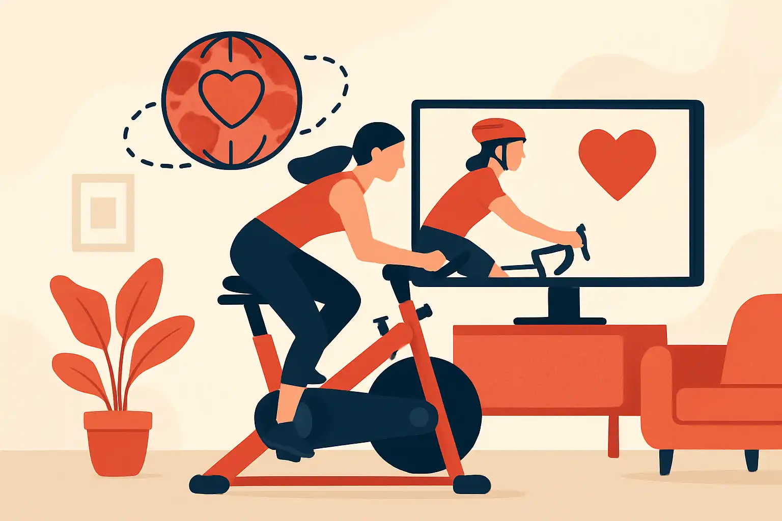 Trappen voor het goede doel: organiseer je eigen virtuele charity ride vanuit de woonkamer