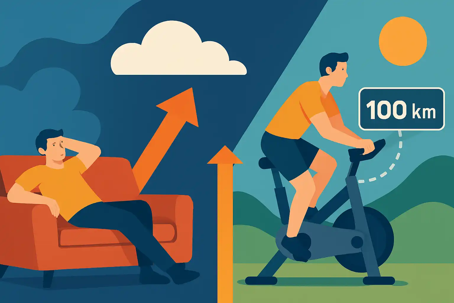 Van bankhanger naar 100 kilometer: de ultieme hometrainer challenge voor beginners