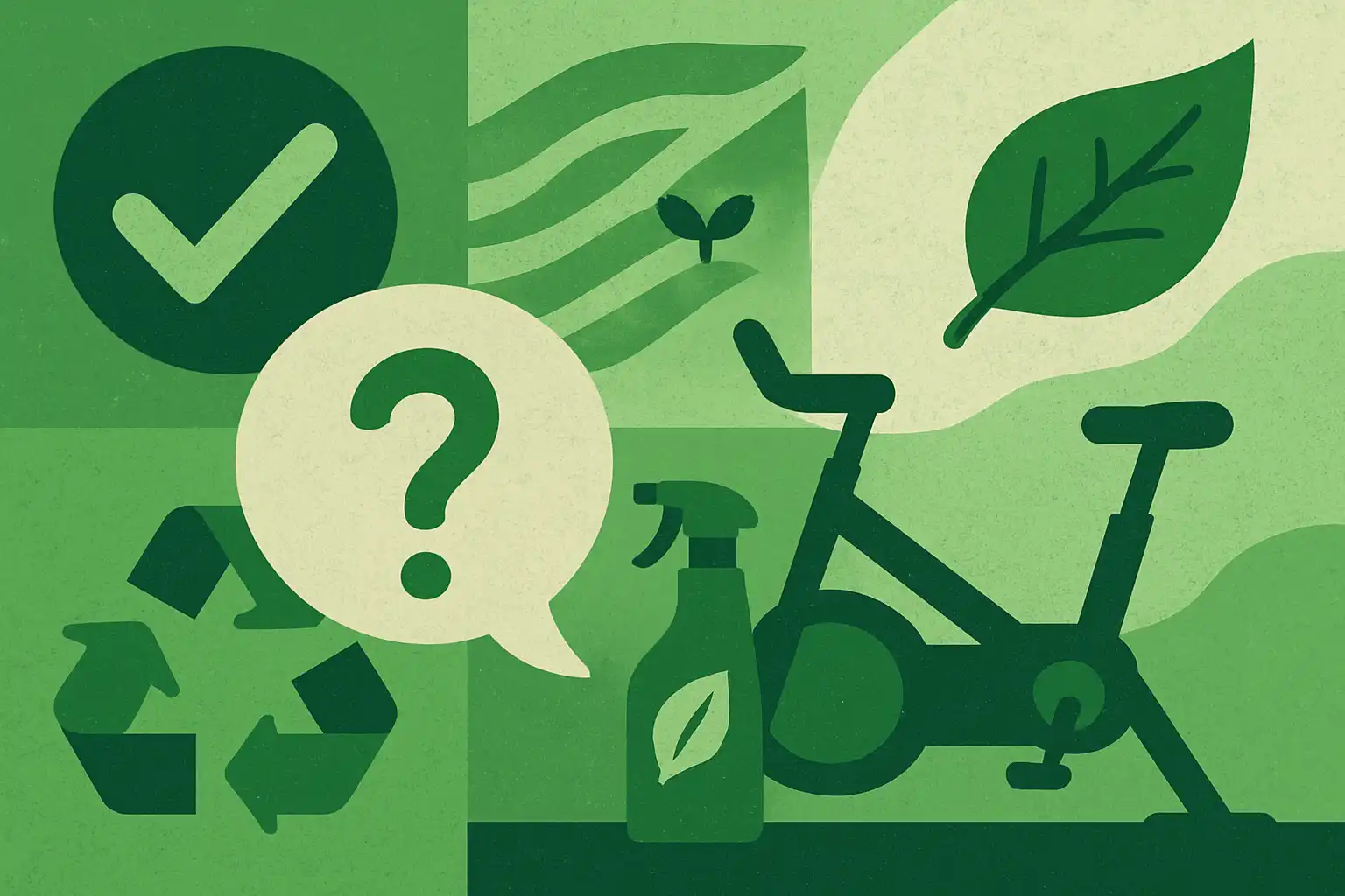 Zo herken je greenwashing bij duurzame hometrainers: 7 vragen die je moet stellen