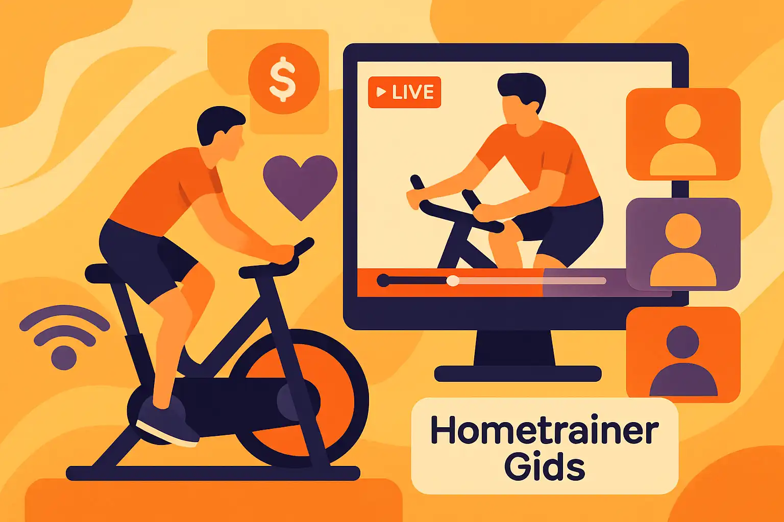 Zo host je succesvolle live hometrainer-sessies en bouw je een betalende community