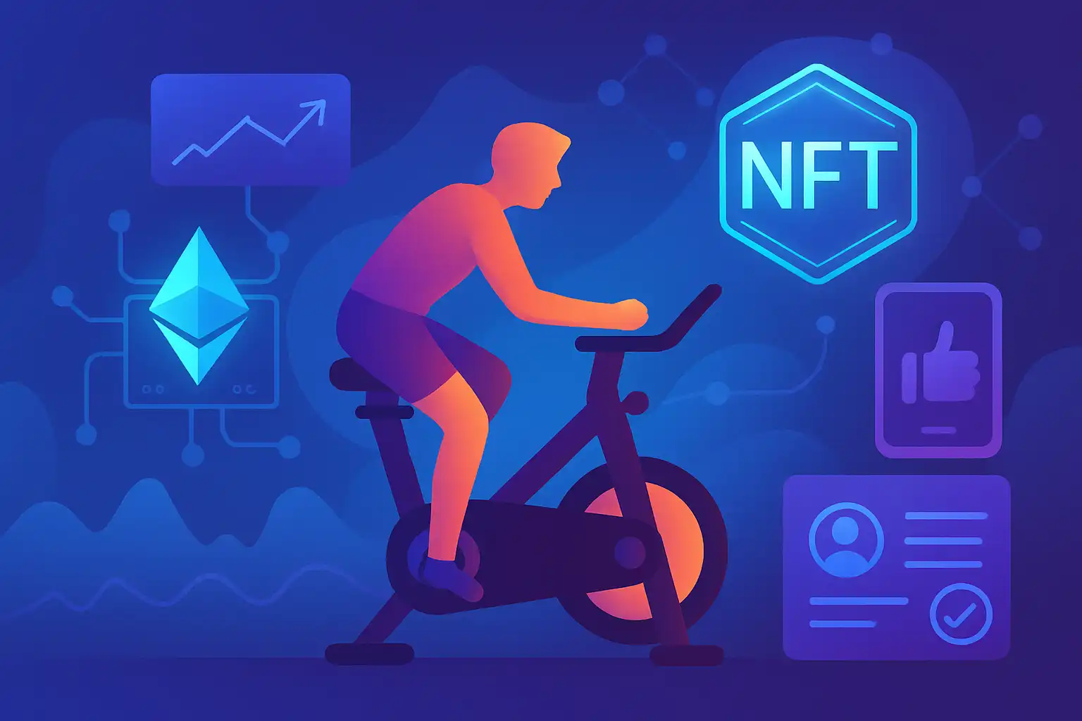 Zo kunnen blockchain en NFT's je hometrainerervaring veranderen: verdien, deel en bewijs je prestaties