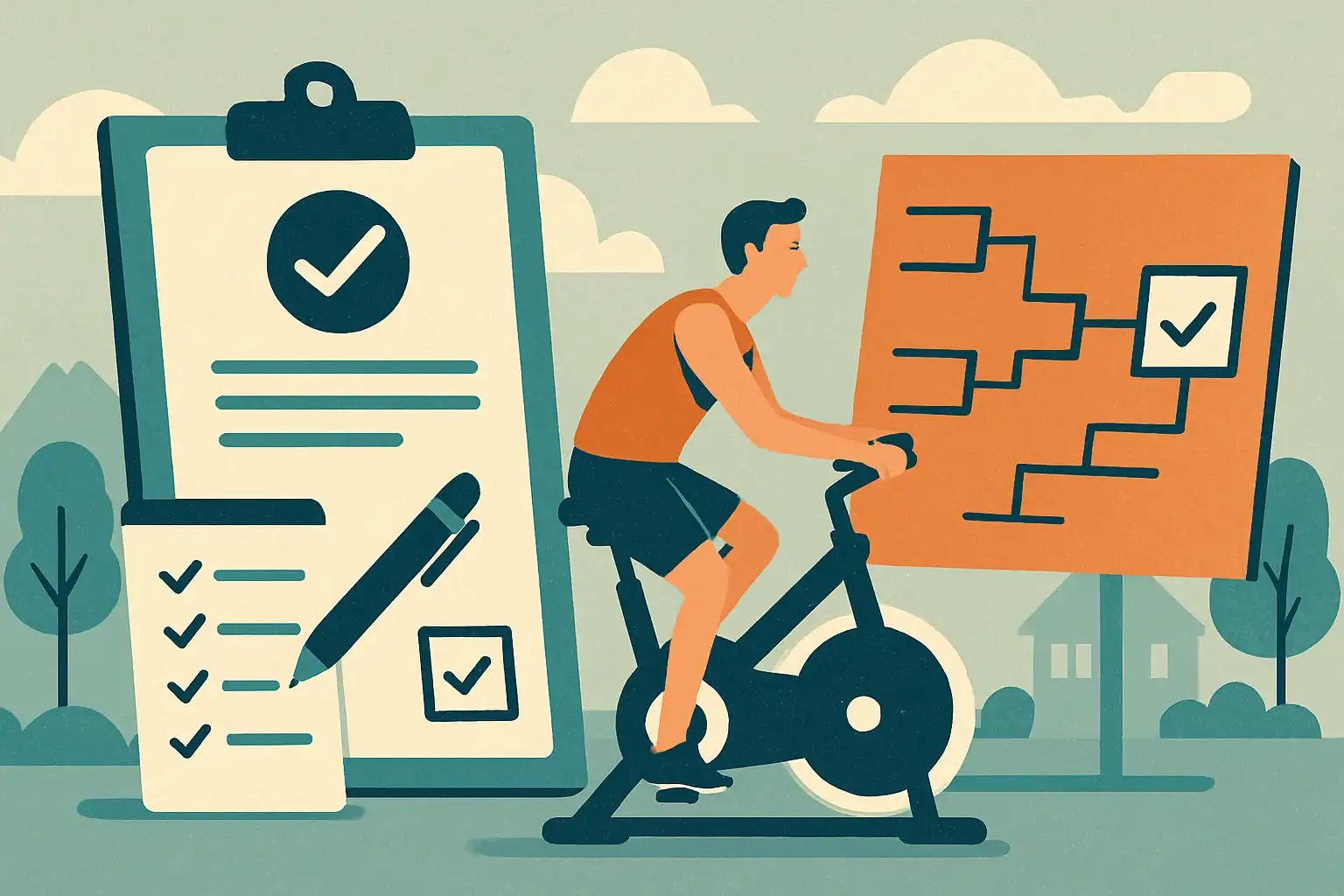 Zo organiseer je een buurt hometrainer-event: van vergunningen tot wedstrijdschema's