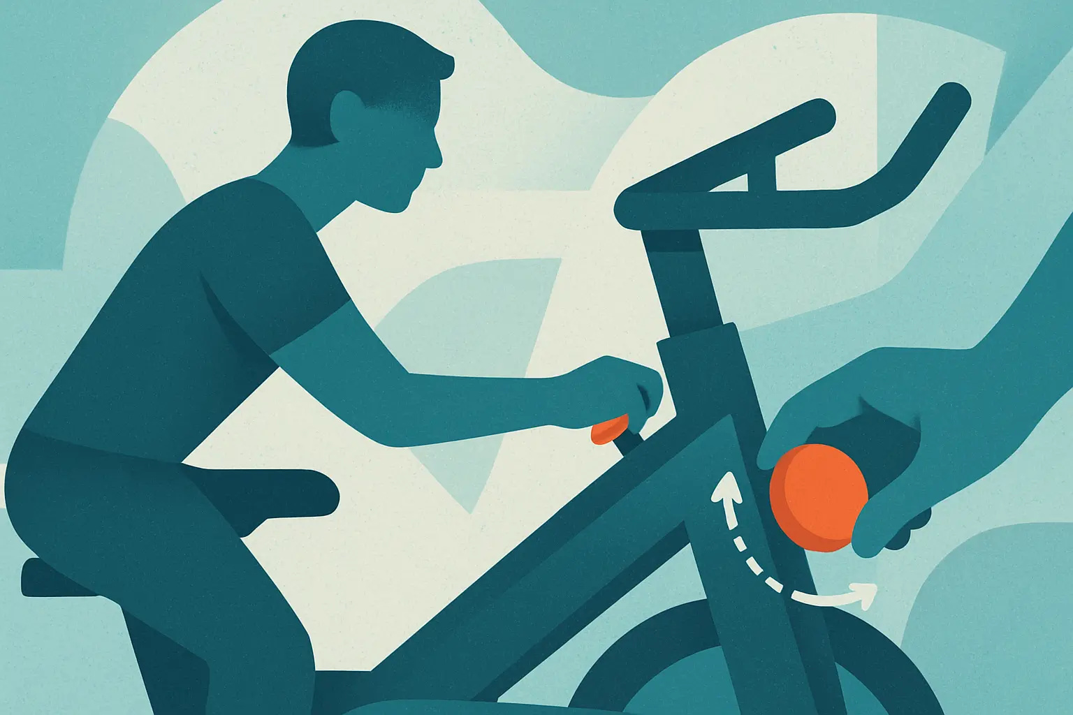 Essentiële houding en juiste afstelling voor optimaal fietsplezier op de hometrainer