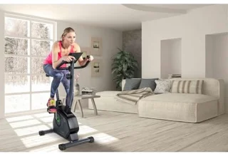 Ergonomische Hometrainer met Monitor en 8 Weerstandsniveaus