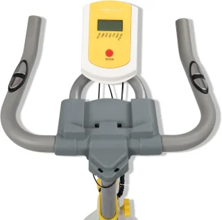 Hometrainer met 8 kg vliegwiel en magnetische weerstand – Fiets voor thuis met LCD-display en tablethouder