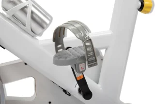 Hometrainer met 8 kg vliegwiel en magnetische weerstand – Fiets voor thuis met LCD-display en tablethouder