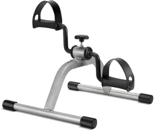 Mini Hometrainer voor Been- en Armherstel - Draagbare Vloerfiets met Verstelbare Spanning