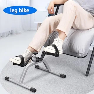 Mini Hometrainer voor Been- en Armherstel - Draagbare Vloerfiets met Verstelbare Spanning