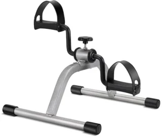 Mini Hometrainer voor Been- en Armherstel - Draagbare Vloerfiets met Verstelbare Spanning