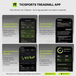 3-in-1 Opvouwbare Loopband voor Thuis met Slimme AI en Hoogwaardige Functionaliteiten