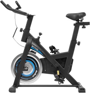 Wat vinden we goed aan de Spinningfiets – Hometrainer – Trainingsfiets – Fitnessfiets – Spinningtrainer – Verstelbaar Stuur en Zadel – 5 kg Vliegwiel met LCD-Scherm