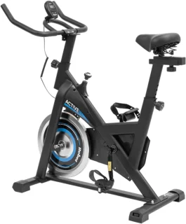 Spinningfiets – Hometrainer – Trainingsfiets – Fitnessfiets – Spinningtrainer – Verstelbaar Stuur en Zadel – 5 kg Vliegwiel met LCD-Scherm