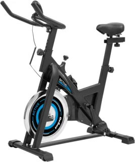 Spinningfiets – Hometrainer – Trainingsfiets – Fitnessfiets – Spinningtrainer – Verstelbaar Stuur en Zadel – 5 kg Vliegwiel met LCD-Scherm